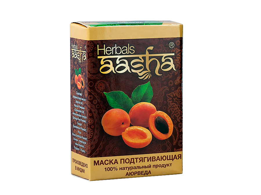 Маска аюрведическая подтягивающая, Aasha Herbals, 50 г.