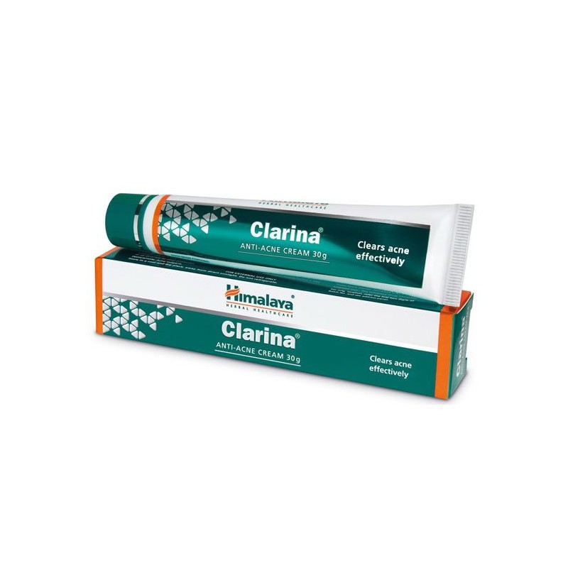 CLARINA Anti-Acne Cream Himalaya (КЛАРИНА, крем от прыщей и угревой сыпи, Хималая), 30 г.