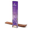 LAVENDER Premium Incense Sticks, Bestofindia (ЛАВАНДА премиальные благовония, Бэстофиндия), 70 г. (20 палочек + подставка)
