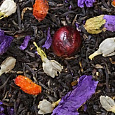 Чай чёрный крупнолистовой ОЖЕРЕЛЬЕ КОРОЛЕВЫ с ароматом малины и лимона (сорт высший), Конунг, пакет 500 г.