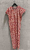 Хлопковое индийское длинное платье, цвет КРАСНЫЙ (размер free size, хлопок 100%), Sew in Style, 1 шт.