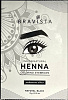 Indian natural HENNA, coloring eyebrows, NATURAL BLACK, Bravista (Индийская натуральная ХНА, краска для бровей, НАТУРАЛЬНЫЙ ЧЕРНЫЙ, Брависта), 10 г.
