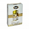 Attar WHITE OUD, Free From Alcohol, Monet (Аттар БЕЛЫЙ УД, масляные индийские духи, Моне), ролик, 3 мл.